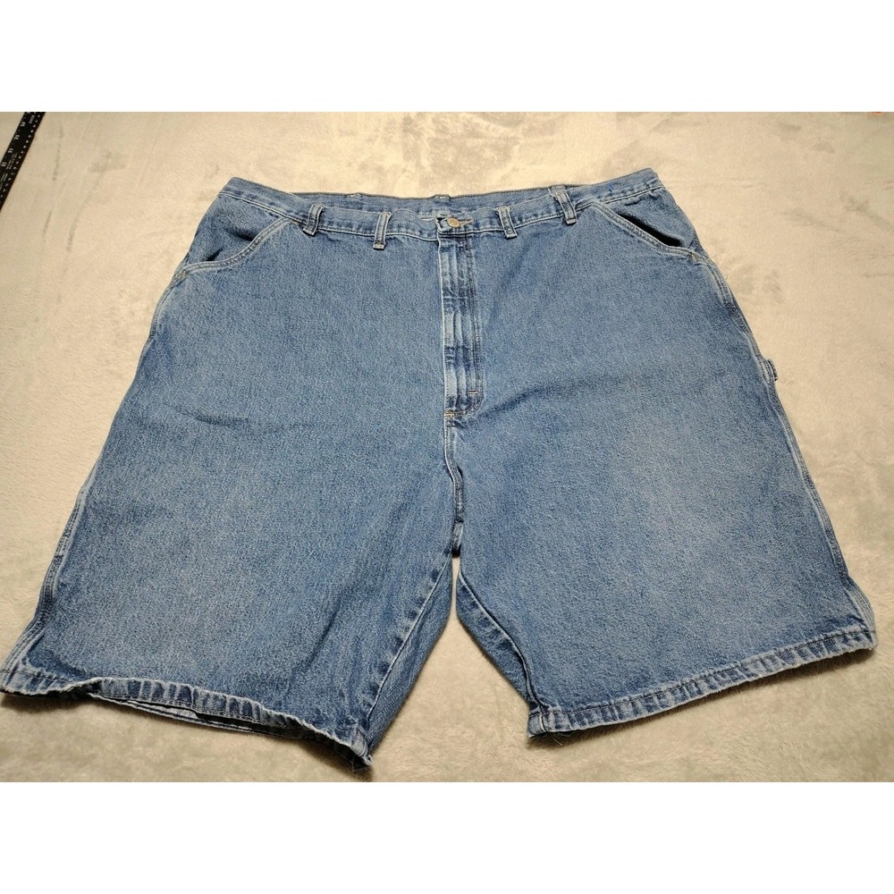 Wrangler Blue Jean Carpenter Shorts Men 44/9.5 Denim Cotton Work Durable Classic